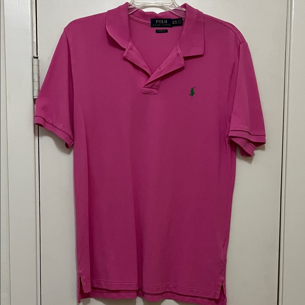 Polo by Ralph Lauren Boys  Vibrant Pink Polo Shirt